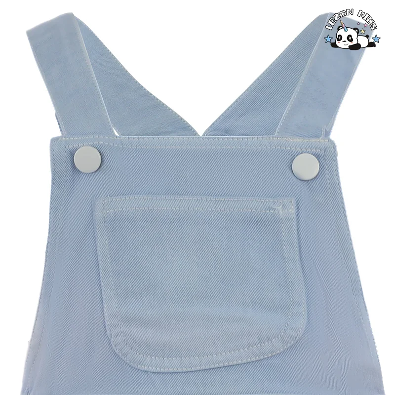 LEZONKIDS - Vestido infantil de jeans com tingimento colorido personalizado de 2024, vendido superior, rosa e azul, para meninas de 2-14T
